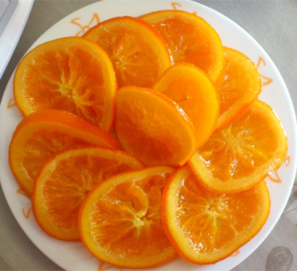 Naranjas Confitadas con Thermomix® 