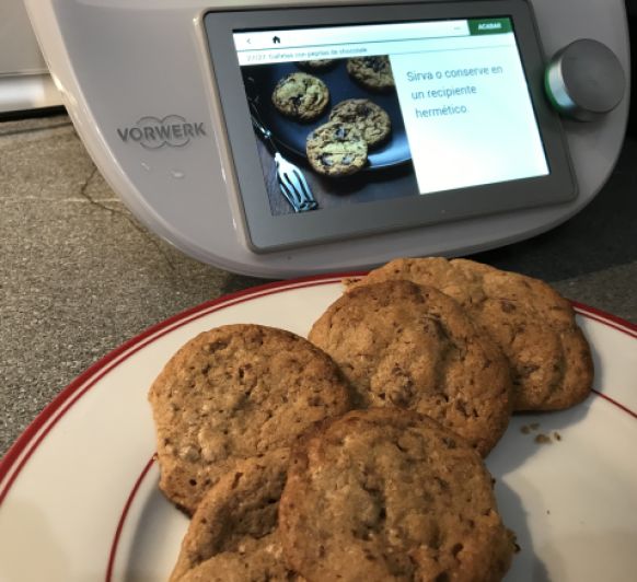 Galletas con pepitas de chocolate