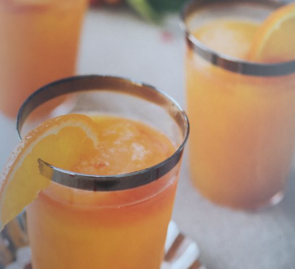 Mocktail de citricos y granadina