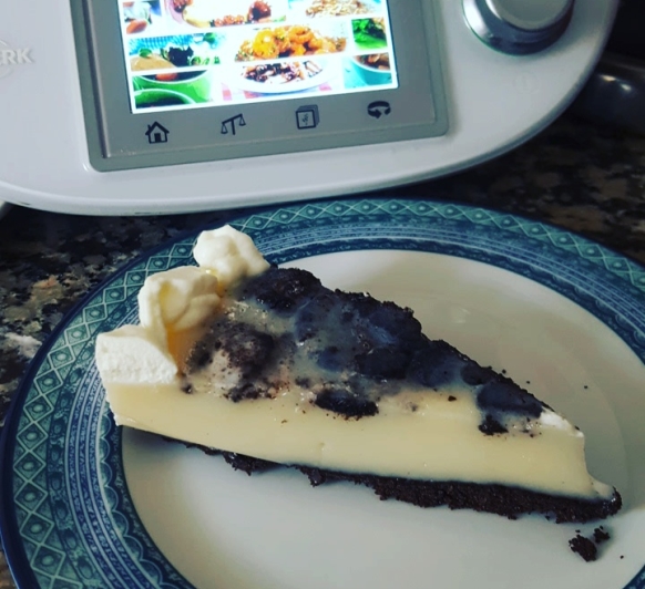 Tarta Oreo de queso cremoso con Thermomix® . 