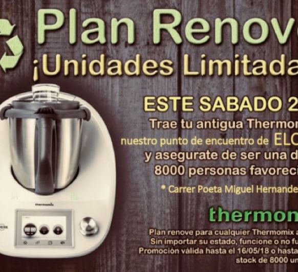 Plan Renove Thermomix® Abril-Mayo 2018