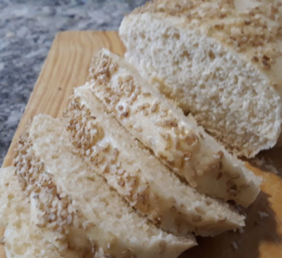 Pan de molde sin corteza