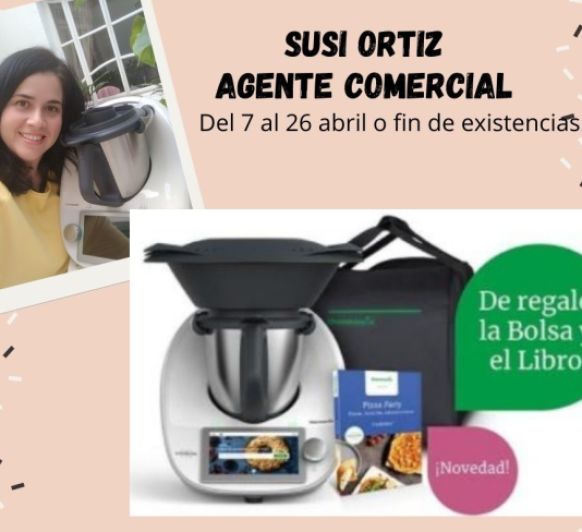 De regalo, la bolsa transporte y el libro con tu nueva Thermomix® !