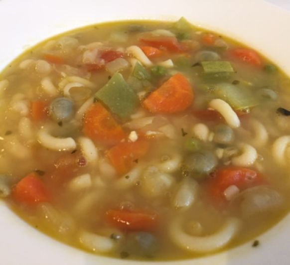 Sopa francesa de verduras (Soupe au pistou) con Thermomix® 