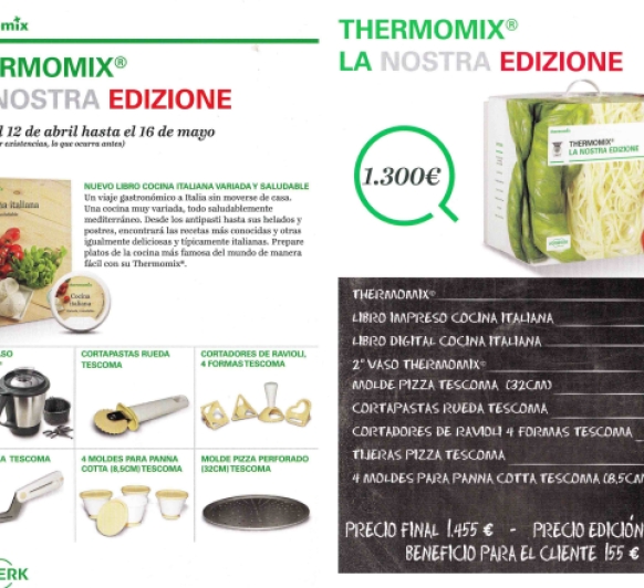 Compra Thermomix® Tm5 + Edición Italiana