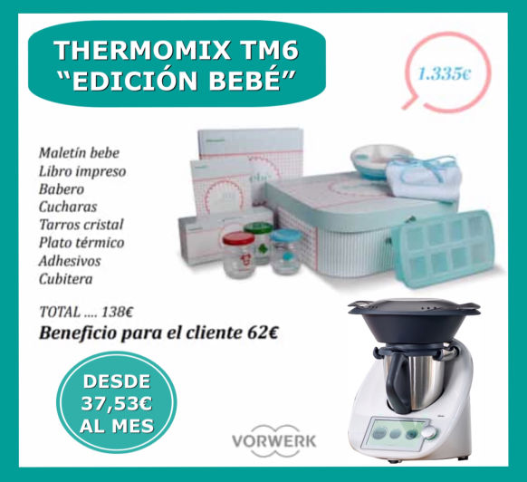 Thermomix® TM6 EDICIÓN BEBÉ