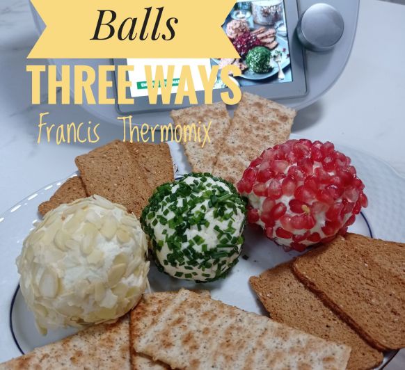 Cheese Balls Three Ways