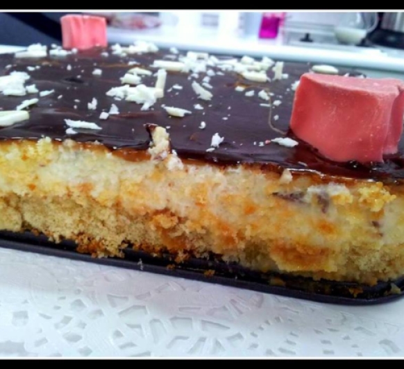 Tarta kinder sorpresa doble 