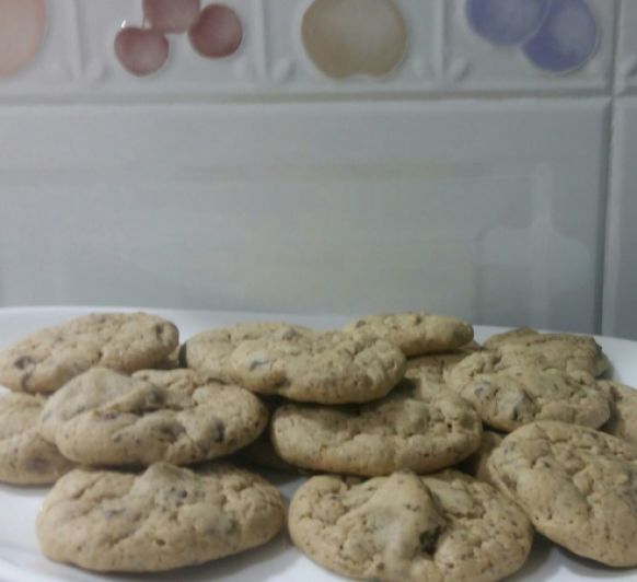 GALLETAS CON PEPITAS DE CHOCOLATE.
