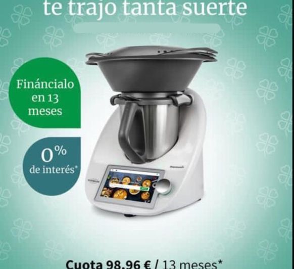 Thermomix 0%. Intereses