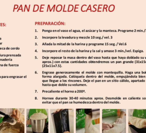 PAN DE MOLDE CASERO