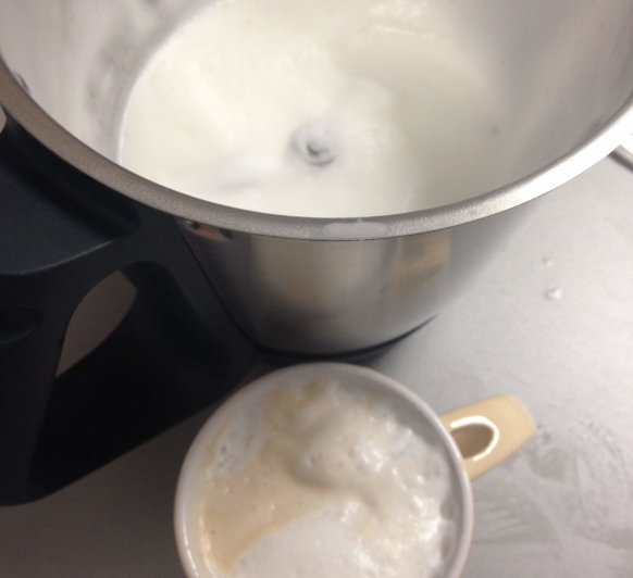 Espuma de leche con Thermomix® 
