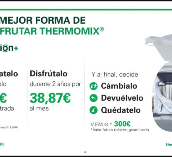 LA MEJOR FORMA DE DISFRUTAR Thermomix® 