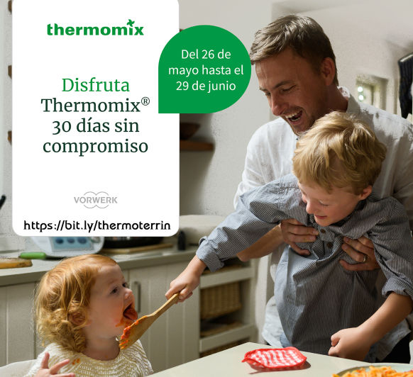 THERMOMIX® - LLÉVATE CHEQUE REGALO DE 50€ y pruébala gratis