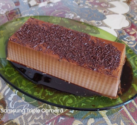 Flan de chocolate con el modo manual de Espesar de Thermomix® Tm6
