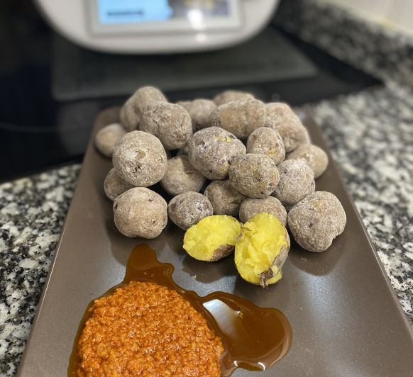 Papas Arrugadas en Thermomix® 