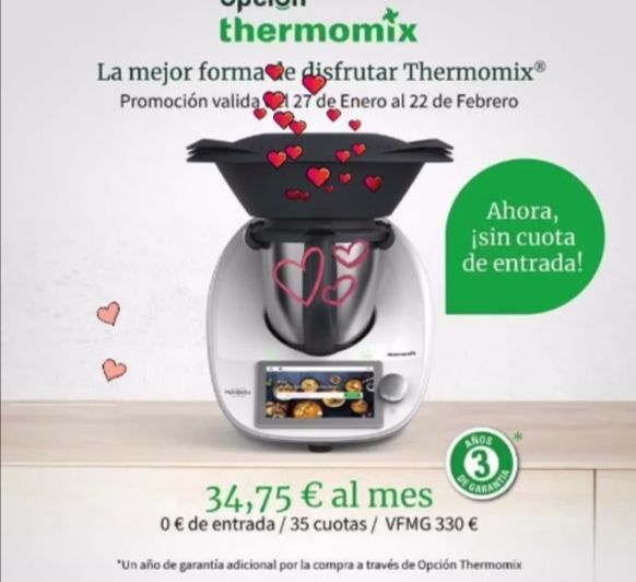 Promoción Thermomix® sin entrada.