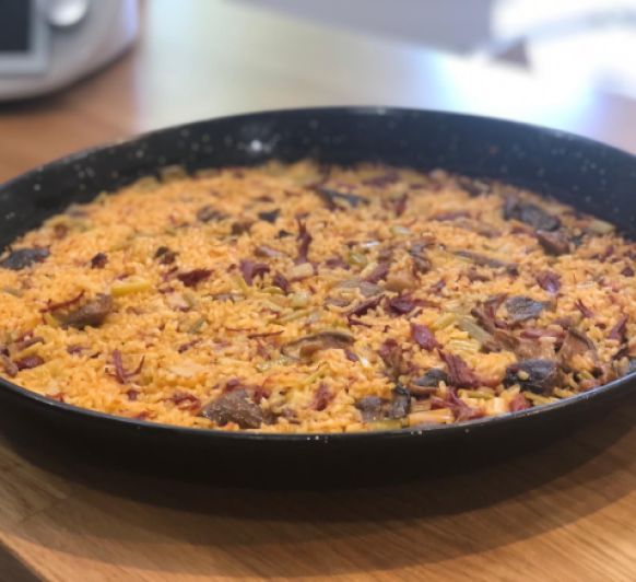 Paella de Pato