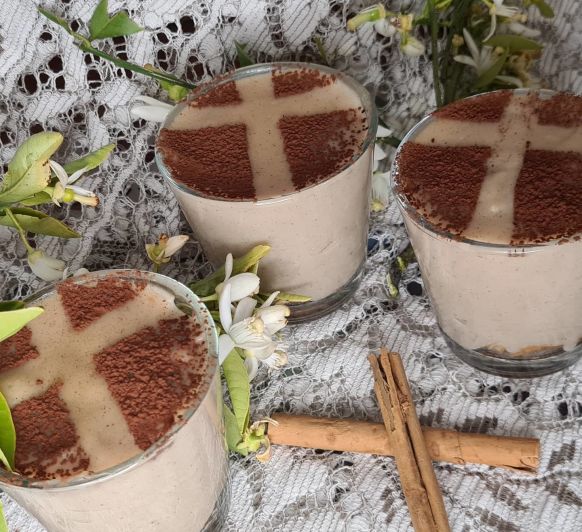 NATILLAS DE CANELA CON GALLETAS