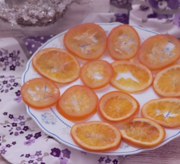 Naranjas confitadas Thermomix® Plasencia