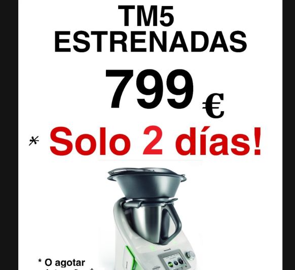 Thermomix® TM5 Estrenadas