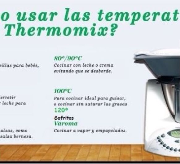 ¿Cómo utilizar las Temperaturas en tu Thermomix?