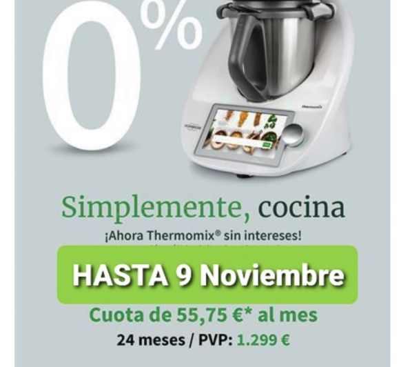Thermomix TM6 0% ¡¡SIN INTERESES !!!!!