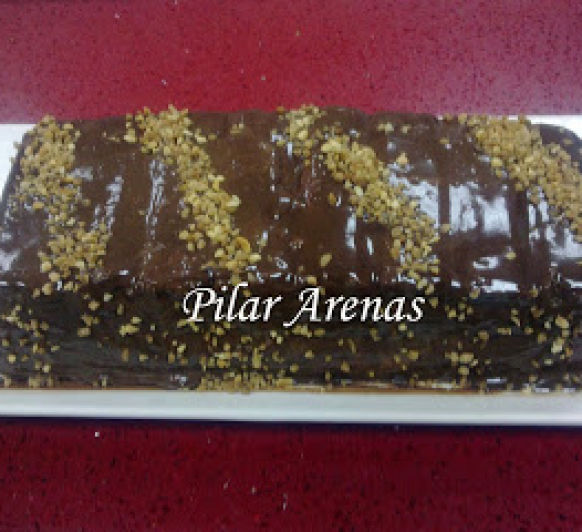 Pastel de turrón y chocolate con Thermomix® ; Pilar Arenas, Ciudad Real