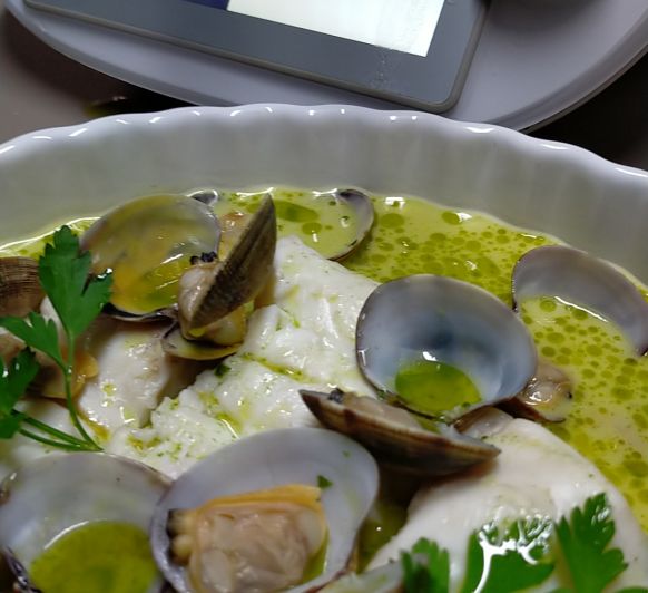 Merluza de CATEGORÍA, una de mis preferidas de pescado!!!,