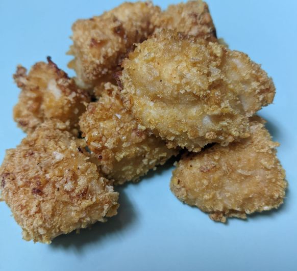 Nuggets de pollo crujientes