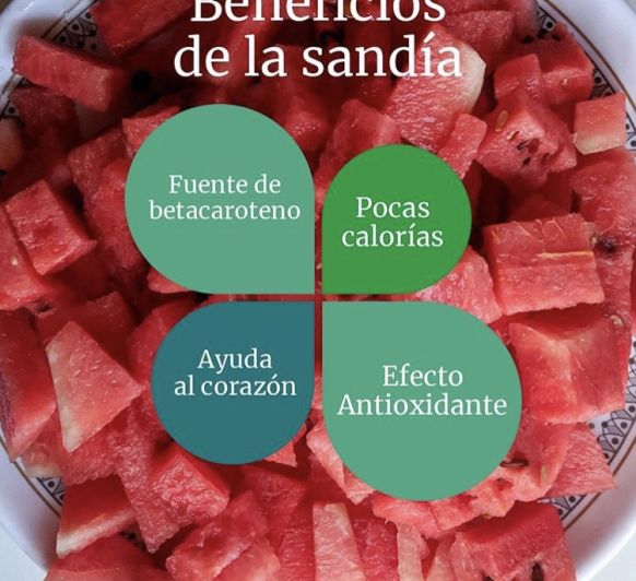 POLOS DE SANDÍA Y LIMÓN (beneficios de la sandía)