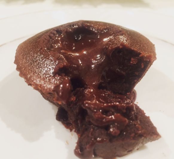 Coulant o Volcan de chocolate con Thermomix® 