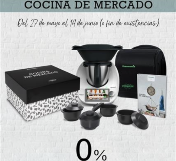 COMPRA Thermomix® TM6 -NUEVA EDICIÓN 0% -COCINA DE MERCADO-