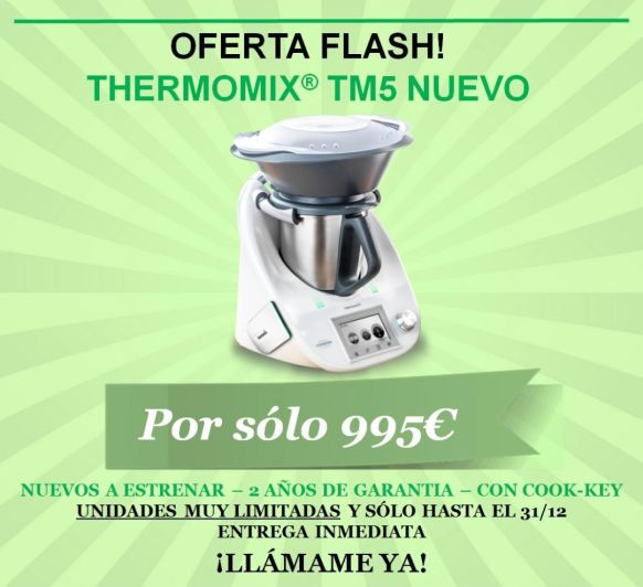 Thermomix® TM5 NUEVAS A 995!!!!