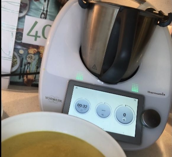CREMA DE VERDURAS + VERDURAS EN EL VAROMA (video)