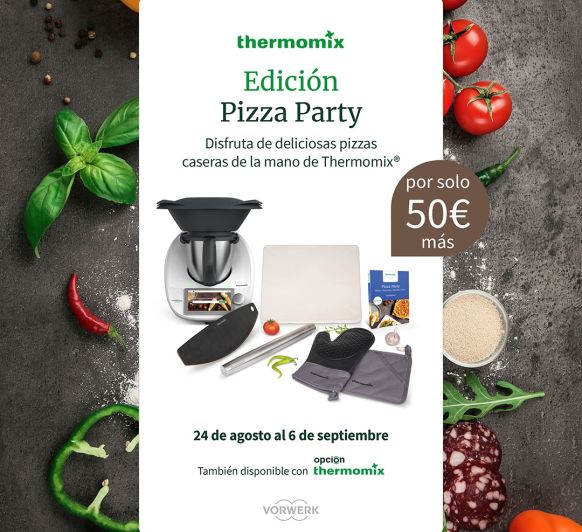 Thermomix® TM6 Edición Pizza Party