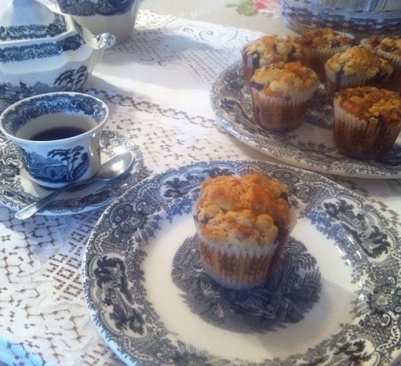 MUFFINS DE ARÁNDANOS CON Thermomix® 